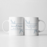 Thumbnail 5 - Botanical Personalised 25th Wedding Anniversary Mug