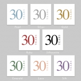 Thumbnail 2 - Botanical Personalised 30th Wedding Anniversary Mug
