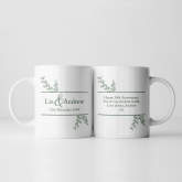 Thumbnail 8 - Botanical Personalised 30th Wedding Anniversary Mug