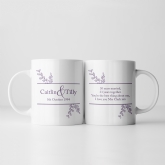 Thumbnail 9 - Botanical Personalised 30th Wedding Anniversary Mug