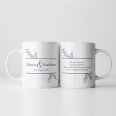 Thumbnail 9 - Botanical Personalised 40th Anniversary Mug