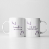 Thumbnail 9 - Botanical Personalised 50th Wedding Anniversary Mug