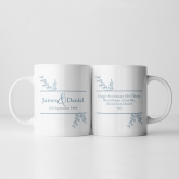 Thumbnail 5 - Botanical Personalised 60th Wedding Anniversary Mug