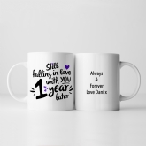 Thumbnail 6 - Still Falling in Love 1 Year Later Personalised Mug 