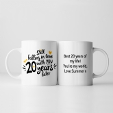 Thumbnail 9 - Still Falling in Love 20 Years Later Personalised Mug