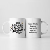 Thumbnail 9 - Still Falling in Love 30 Years Later Personalised Mug