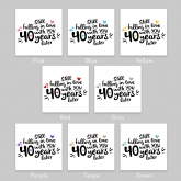 Thumbnail 10 - Still Falling in Love 40 Years Later Personalised Mug 