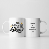 Thumbnail 3 - Still Falling in Love 60 Years Later Personalised Mug