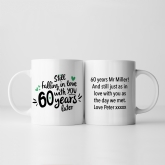 Thumbnail 6 - Still Falling in Love 60 Years Later Personalised Mug
