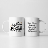 Thumbnail 9 - Still Falling in Love 60 Years Later Personalised Mug
