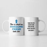 Thumbnail 1 - Awesome Friend Personalised Mug