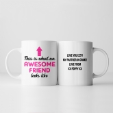 Thumbnail 9 - Awesome Friend Personalised Mug