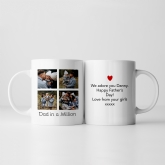 Thumbnail 7 - Dad in a Million Personalised Photo Mug