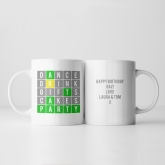 Thumbnail 1 - Party Word Puzzle Personalised Mug