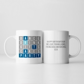 Thumbnail 3 - Party Word Puzzle Personalised Mug