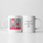 Thumbnail 4 - Party Word Puzzle Personalised Mug