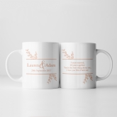 Thumbnail 6 - Botanical Personalised Wedding Anniversary Mug