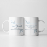 Thumbnail 9 - Botanical Personalised Wedding Anniversary Mug