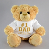 Thumbnail 8 - #1 Dad Personalised Teddy Bear