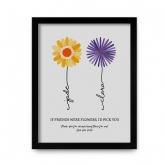 Thumbnail 10 - Personalised If Friends Were Flowers Print