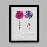 Thumbnail 5 - Personalised If Friends Were Flowers Print