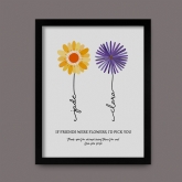 Thumbnail 7 - Personalised If Friends Were Flowers Print
