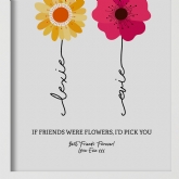 Thumbnail 8 - Personalised If Friends Were Flowers Print