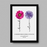 Thumbnail 4 - Personalised If Friends Were Flowers Print