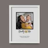 Thumbnail 2 - Daddy & Me Personalised Photo Print