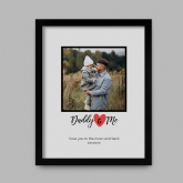 Thumbnail 4 - Daddy & Me Personalised Photo Print