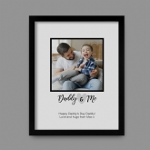 Thumbnail 6 - Daddy & Me Personalised Photo Print