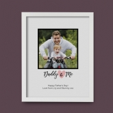 Thumbnail 7 - Daddy & Me Personalised Photo Print