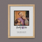 Thumbnail 8 - Daddy & Me Personalised Photo Print