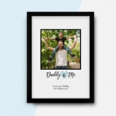 Thumbnail 1 - Daddy & Me Personalised Photo Print