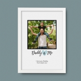 Thumbnail 10 - Daddy & Me Personalised Photo Print