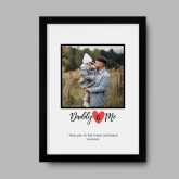 Thumbnail 4 - Daddy & Me Personalised Photo Print