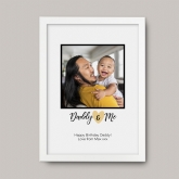 Thumbnail 9 - Daddy & Me Personalised Photo Print