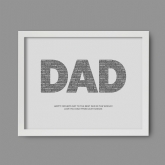 Thumbnail 2 - Things Dad Loves Personalised Print