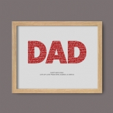 Thumbnail 8 - Things Dad Loves Personalised Print