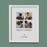 Thumbnail 3 - Dad in a Million Personalised Photo Print