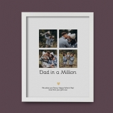 Thumbnail 6 - Dad in a Million Personalised Photo Print