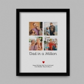 Thumbnail 8 - Dad in a Million Personalised Photo Print