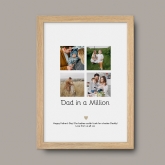 Thumbnail 2 - Dad in a Million Personalised Photo Print