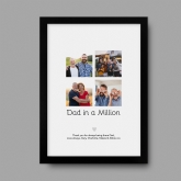 Thumbnail 3 - Dad in a Million Personalised Photo Print