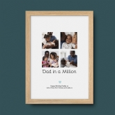 Thumbnail 4 - Dad in a Million Personalised Photo Print