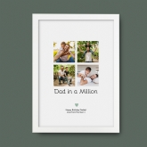 Thumbnail 5 - Dad in a Million Personalised Photo Print