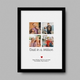 Thumbnail 6 - Dad in a Million Personalised Photo Print