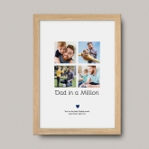 Thumbnail 8 - Dad in a Million Personalised Photo Print
