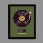 Thumbnail 5 - Personalised 60th Birthday Retro Record Print