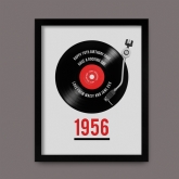 Thumbnail 5 - Personalised 70th Birthday Print Feat. Retro Record & Year